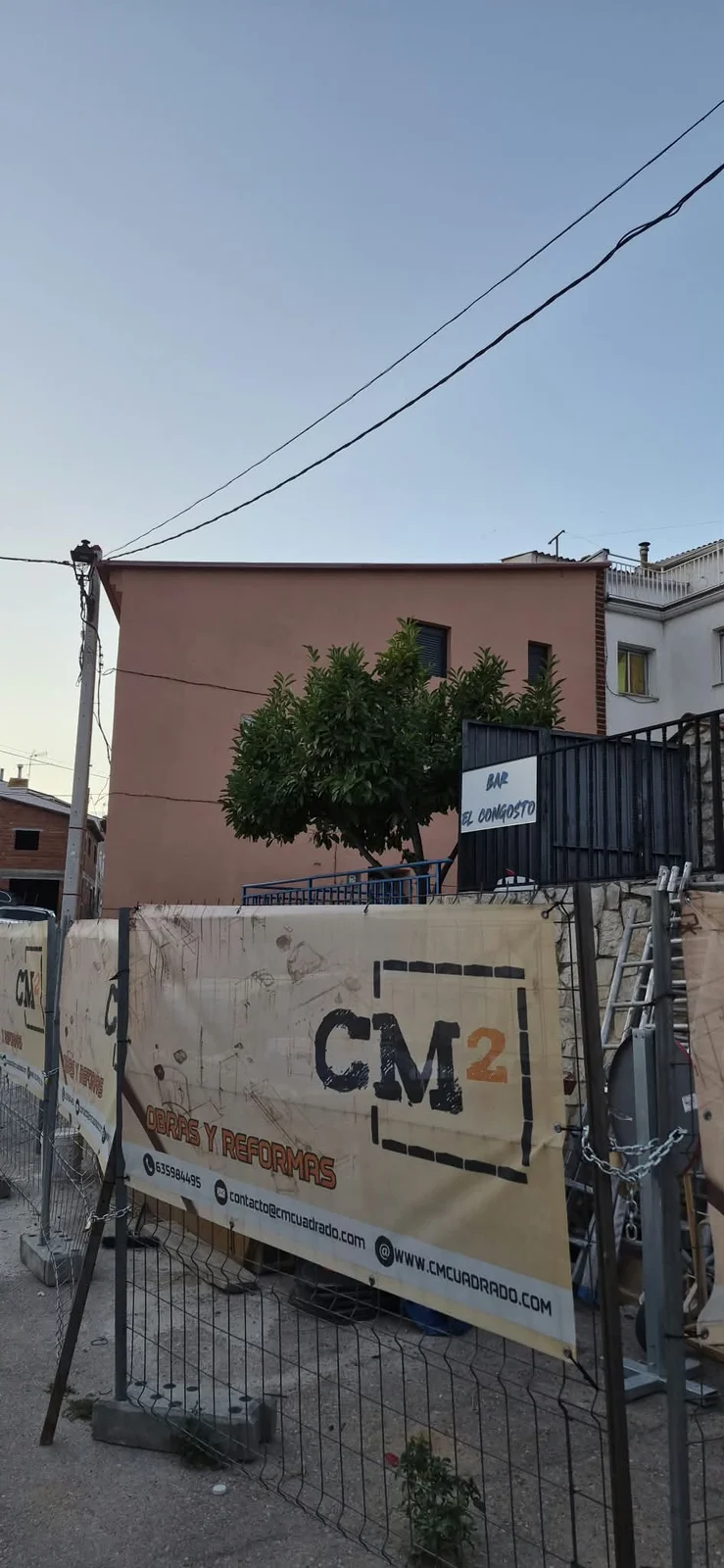 Fachada rehabilitada · CM2 Obras y Construcciones