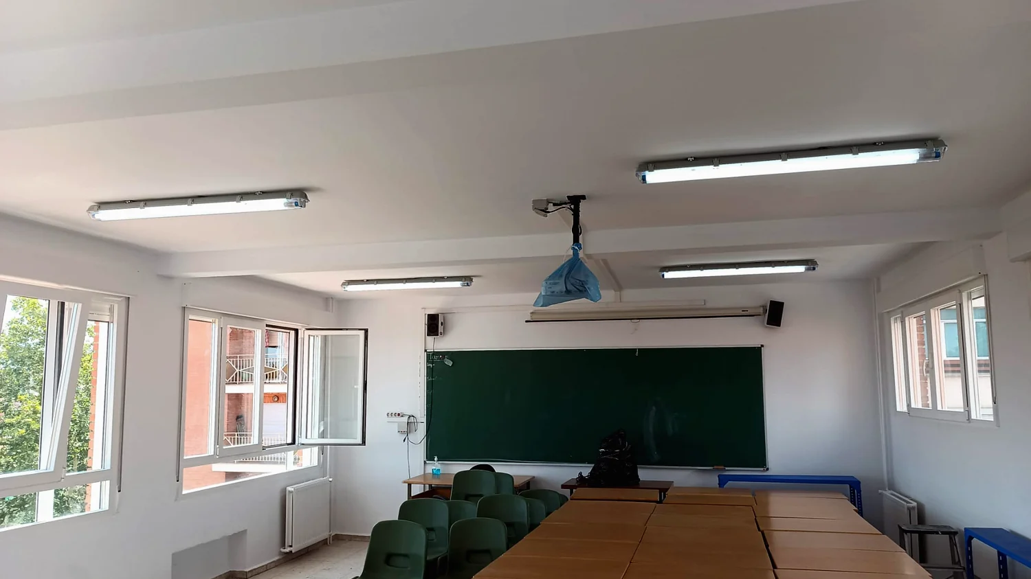 Aula terminada · CM2 Obras y Construcciones